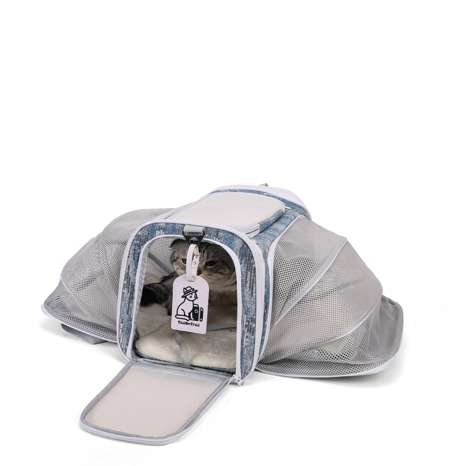 Double Tent Pet Carrier